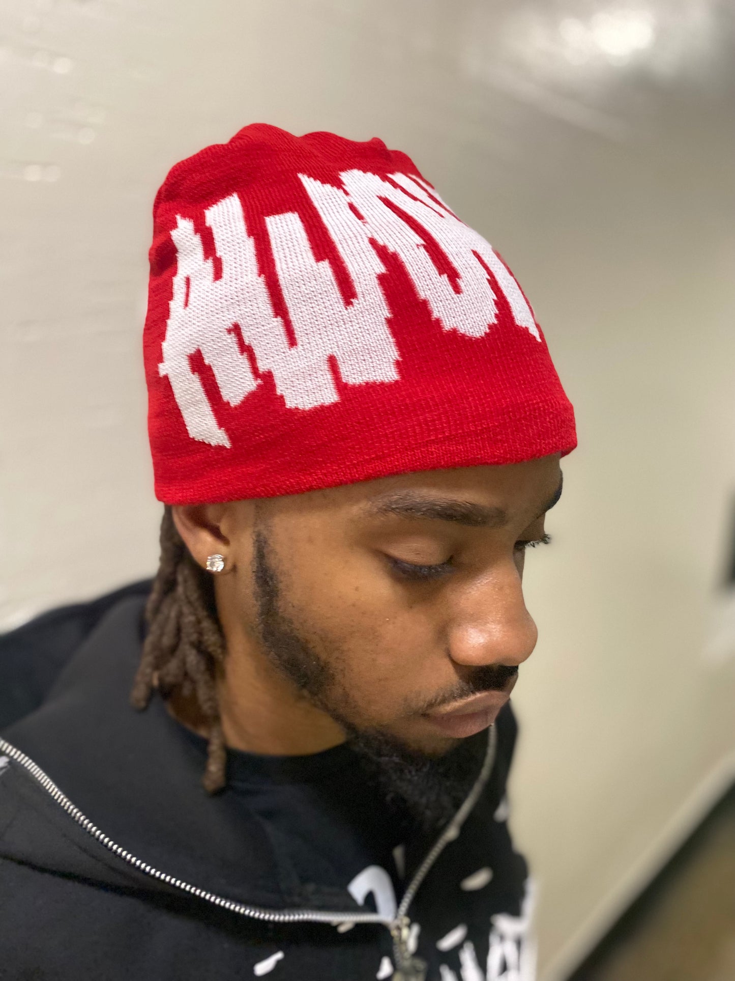 Awoken Satin Beanie 'Red'