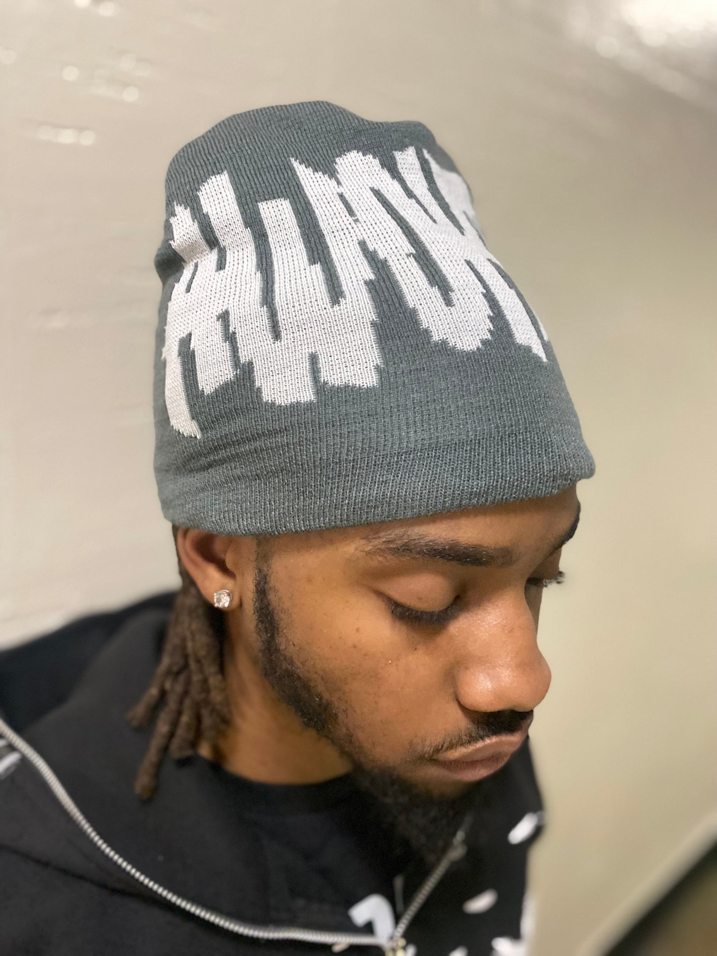 Awoken Satin Beanie 'Grey'