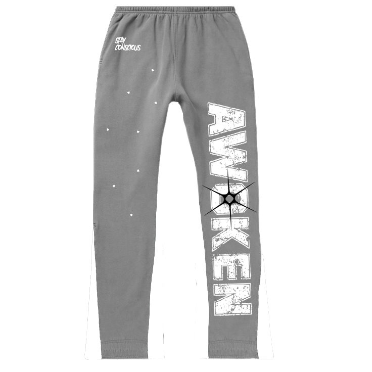 Awoken Flared Sweats Gray
